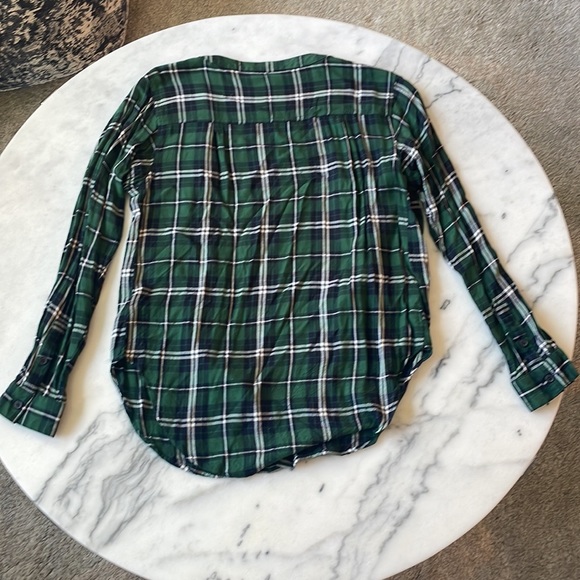 Saks Fifth Avenue Plaid Button Down Shirt - Size Small - Picture 7 of 8